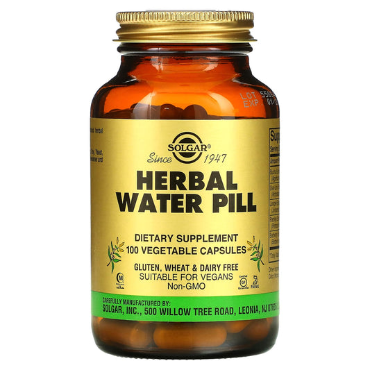 Solgar Herbal Water Pill  100 vcaps