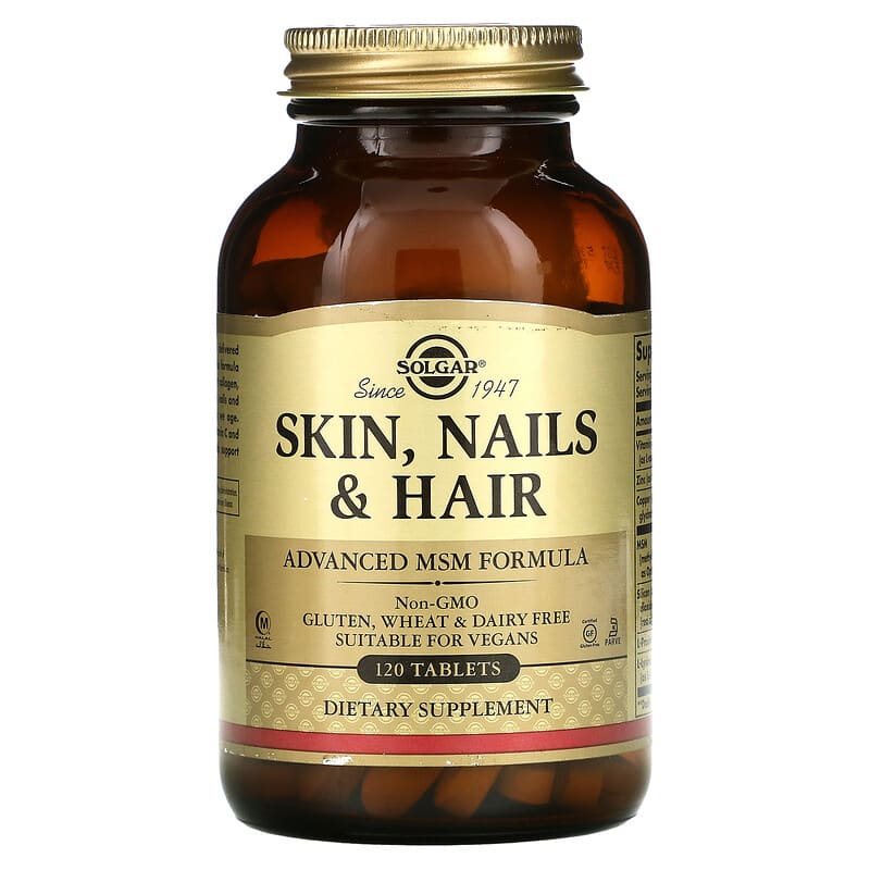Solgar Skin, Nails & Hair  120 tabs