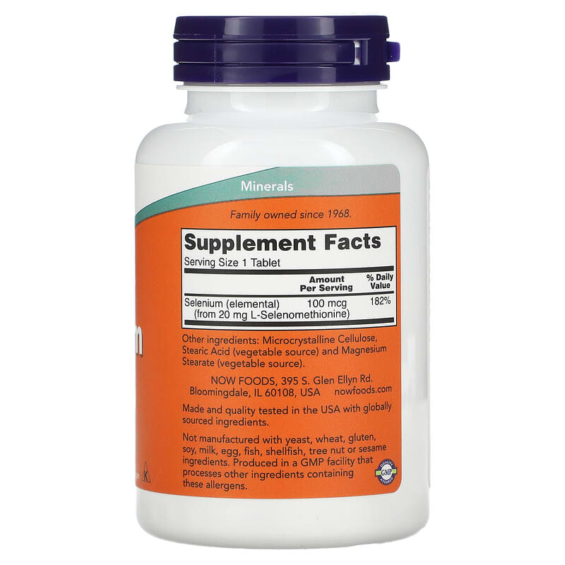 Now Selenium (100mcg)  250 tabs