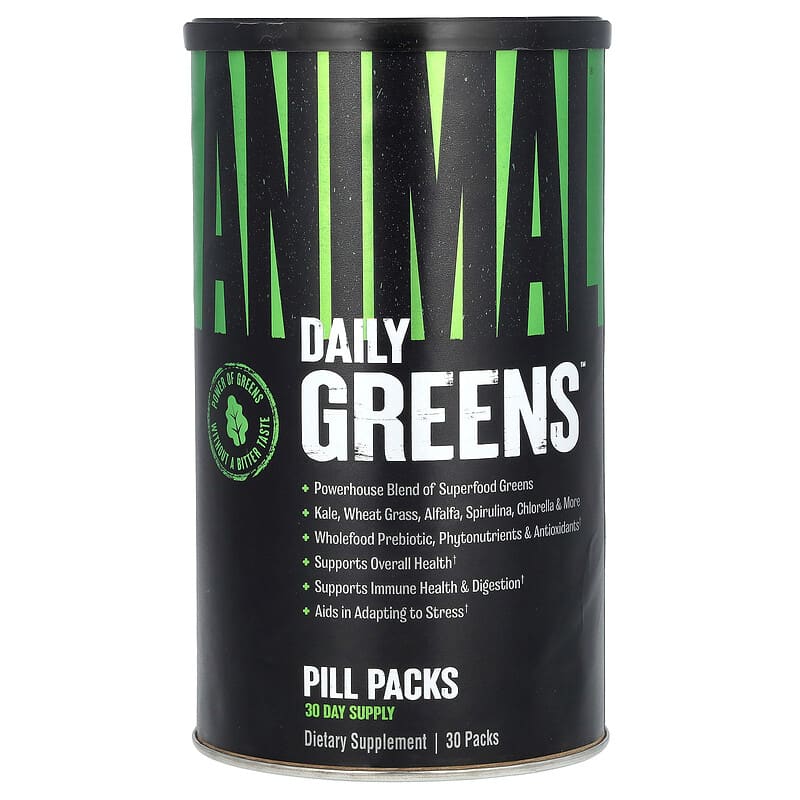 Universal Nutrition Animal Greens  30 pckts
