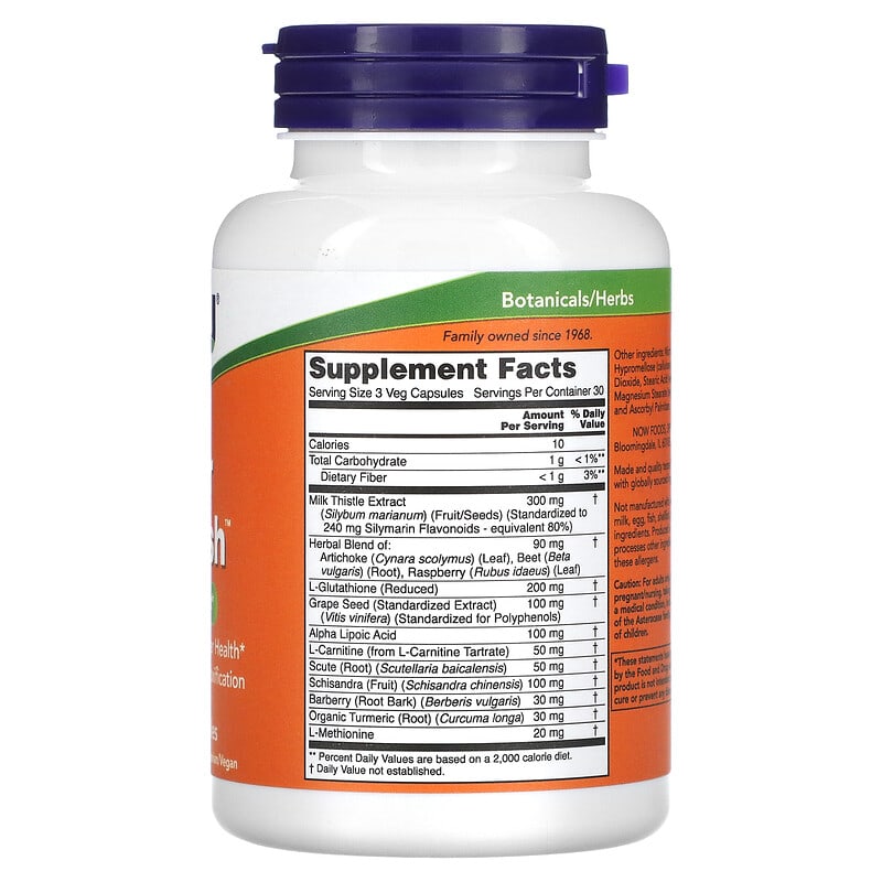 Now Liver Refresh  90 vcaps