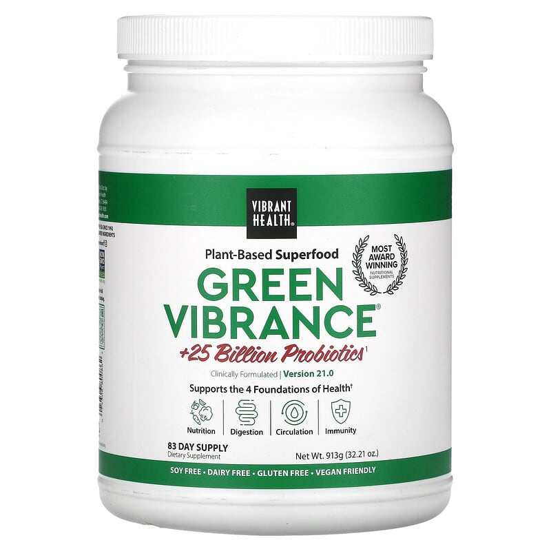 Vibrant Health Green Vibrance Powder  32.97 oz