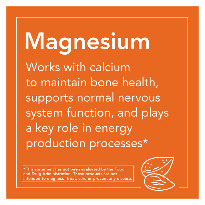 Now Magnesium Malate (1000mg)  180 tabs