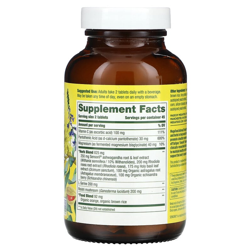 Megafood Adrenal Strength  90 tabs