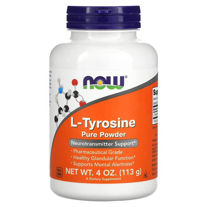 Now L-Tyrosine Powder  4 oz