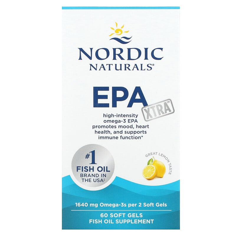 Nordic Naturals EPA Xtra Lemon 60 sgels