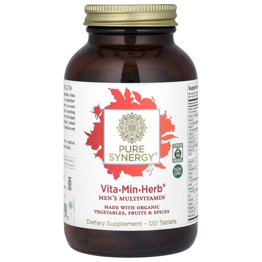 Pure Synergy Vita-Min-Herb - Men's Multivitamin  120 tabs