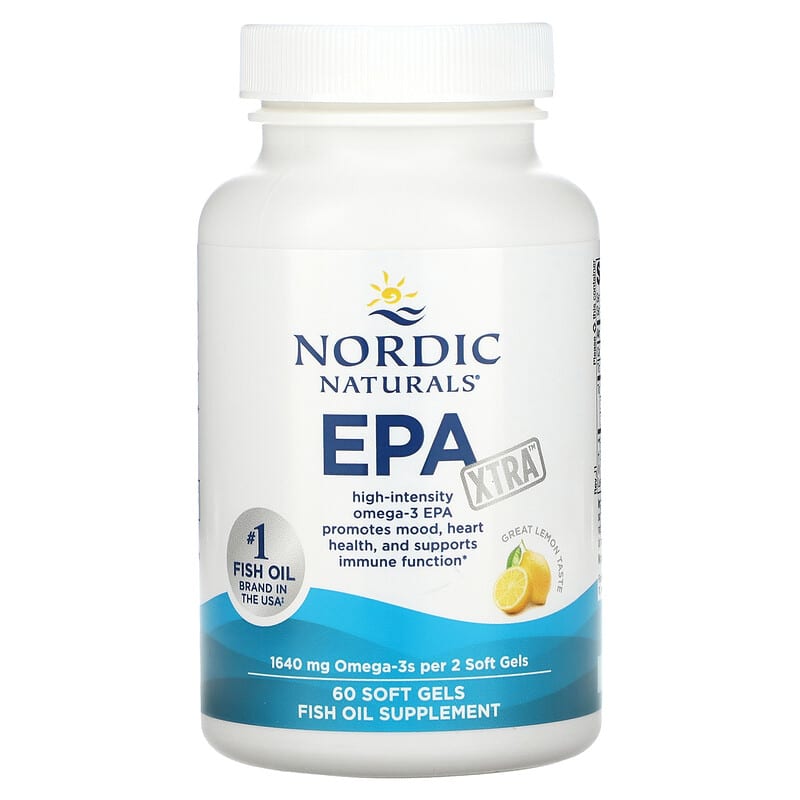 Nordic Naturals EPA Xtra Lemon 60 sgels