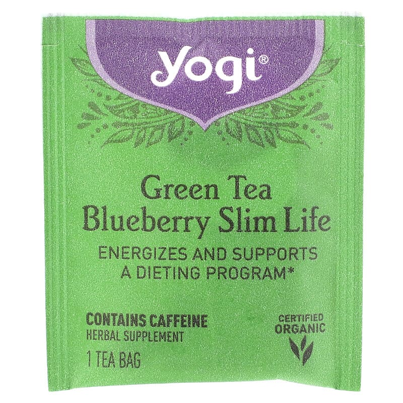 Yogi Green Tea Blueberry Slim Life 16 pckts