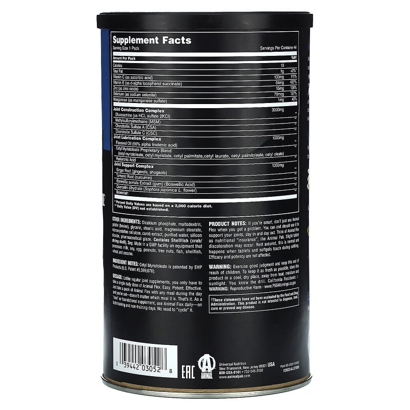 Universal Nutrition Animal Flex  44 pckts