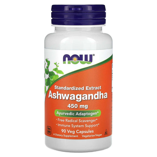 Now Ashwagandha (450mg)  90 vcaps