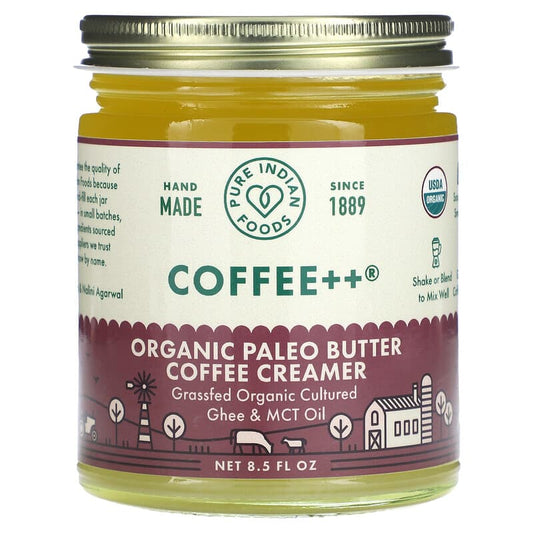 Pure Indian Foods Coffee++  Paleo Butter Coffee Creamer  8.5 fl.oz