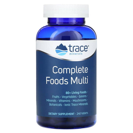 Trace Minerals Research Complete Foods Multi  240 tabs