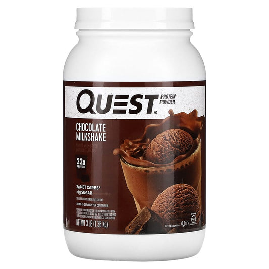 Quest Nutrition Quest Protein Powder Chocolate Milkshake 3 lbs