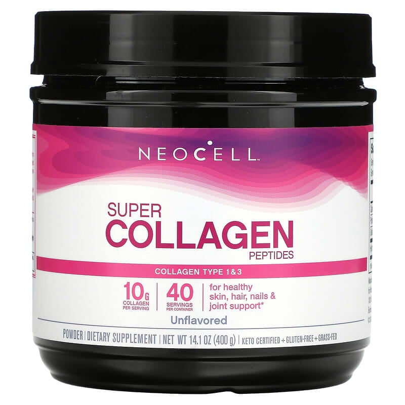 Neocell Super Collagen Peptides (Collagen Type 1&3) Unflavored 14.1 oz