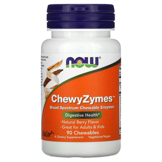 Now ChewyZymes Natural Berry 90 wafrs