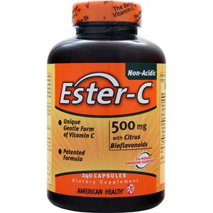 American Health Ester-C with Citrus Bioflavonoids (500mg)  240 caps