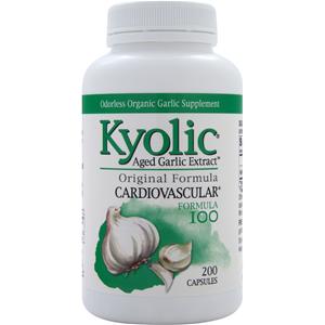 Kyolic Aged Garlic Extract - Original Cardiovascular Formula #100  200 caps