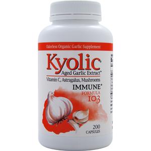 Kyolic Aged Garlic Extract Immune Formula #103  200 caps