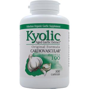 Kyolic Aged Garlic Extract - Original Cardiovascular Formula #100  300 caps