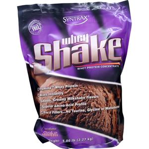 Syntrax Whey Shake - Whey Protein Concentrate Chocolate Shake 5 lbs