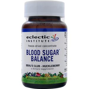Eclectic Institute Freeze-Dried Concentrate Blood Sugar Balance  45 vcaps