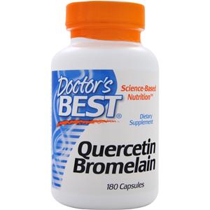 Doctor's Best Quercetin Bromelain  180 caps