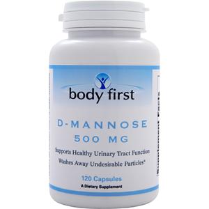 Body First D-Mannose (500mg)  120 caps