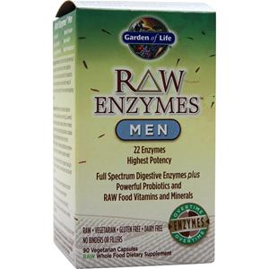 Garden Of Life Raw Enzymes - Men  90 vcaps