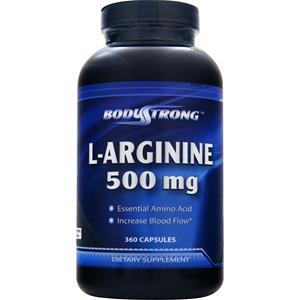 BodyStrong L-Arginine (500mg)  360 caps