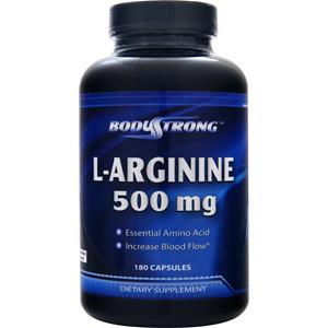 BodyStrong L-Arginine (500mg)  180 caps