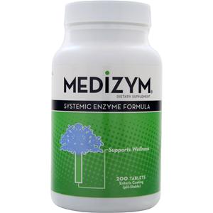 Naturally Vitamins Medizym - Systemic Enzyme Formula  200 tabs