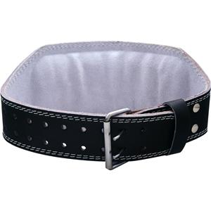 Harbinger 6 Inch Padded Leather Belt Black (Large) 33-42 waist 1 belt