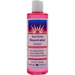 Heritage Products Rose Petals Rosewater  8 fl.oz