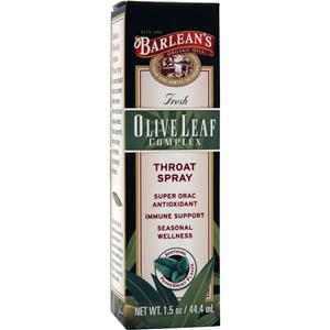 Barlean's Olive Leaf Complex Throat Spray  1.5 fl.oz