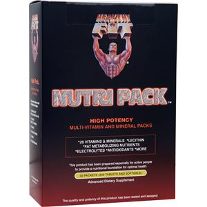 Healthy N Fit Nutri Pack - High Potency Multi-Vitamin and Mineral Packs  30 pckts