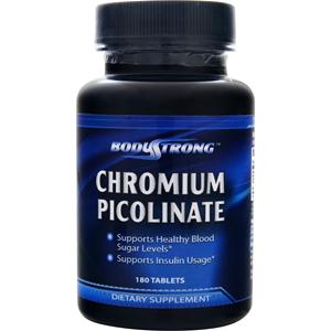 BodyStrong Chromium Picolinate (200mcg)  180 tabs