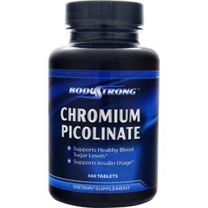 BodyStrong Chromium Picolinate (200mcg)  360 tabs