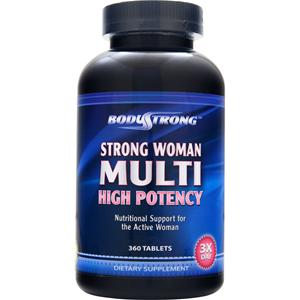 BodyStrong Strong Woman Multi - High Potency  360 tabs