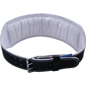 Harbinger 6 Inch Padded Leather Belt Black (XL) 38-47 waist 1 belt