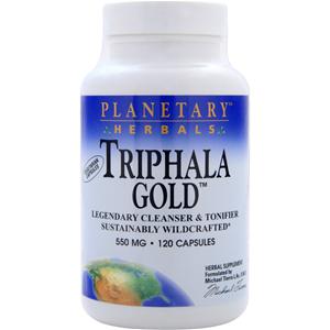 Planetary Formulas Triphala Gold (550mg)  120 caps