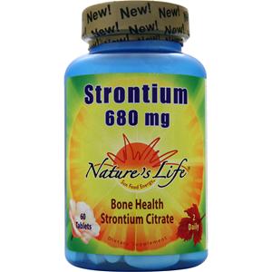 Nature's Life Strontium (680mg)  60 tabs