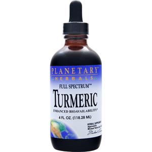 Planetary Formulas Full Spectrum Turmeric Liquid  4 oz