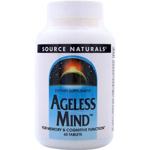 Source Naturals Ageless Mind  60 tabs