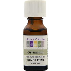 Aura Cacia Geranium - 100% Pure Essential Oil  0.5 fl.oz