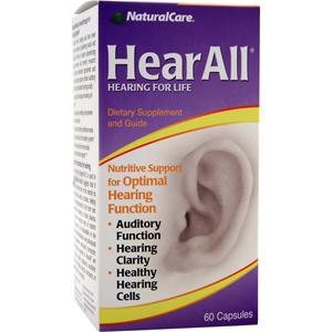Natural Care HearAll - Hearing For Life  60 caps