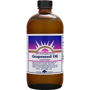 Heritage Products Grapeseed Oil  16 fl.oz