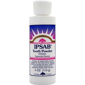 Heritage Products IPSAB Tooth Powder Original Peppermint 4 oz