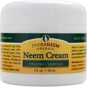 Theraneem Organix Neem Cream Original Vanilla 2 fl.oz