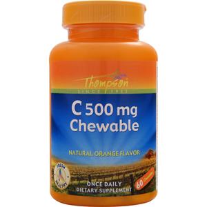 Thompson C Chewable (500mg)  60 chews